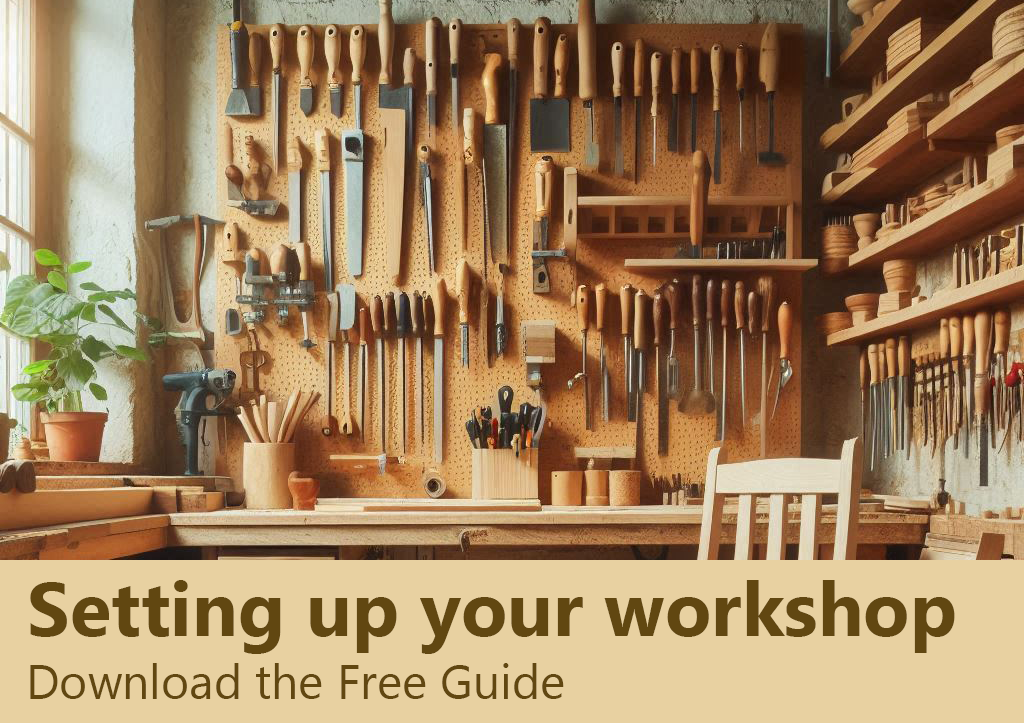 Free Guide to set up your woodworking workshop